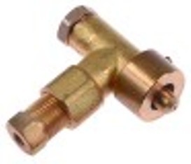 parte inferiore del bruciatore pilota gas naturale foro diametro  0,35mm