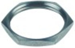 dado filetto m10x1 h 4mm ch 14 ottone cromato con. 1 pz