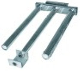 bruciatore a barra a 2 file l 507mm lar. 240mm h 50mm fry top