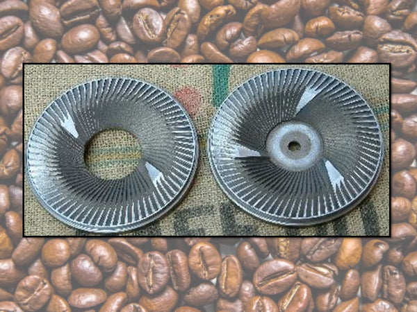 Coppia Macine diametro 10.5/50 per macina caffe MIM/2/3/18/22 X TURCA VITTORIA