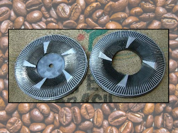 Coppia Macine diametro 100/14 per macina caffe MIM/8/9/300/400/450 VITTORIA,CIAT