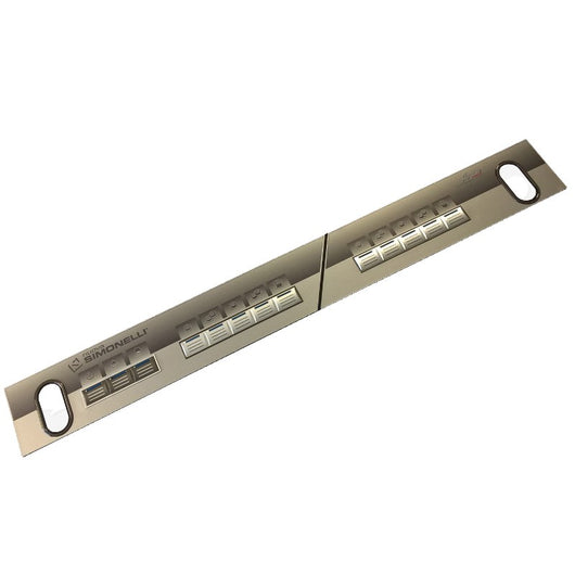 ASSIEME PULSANTIERA N. SIMONELLI APPIA 2GRP -PELLICOLA V + SUPPORTO