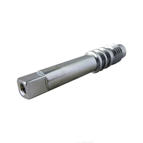 ASTA RUBINETTO K3 CROMATA L.55MM QUADRO 6X6, FORO M4