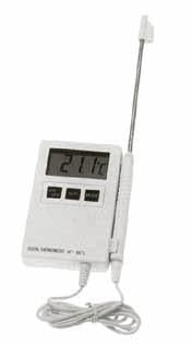 Termometro elettronico digitale a tenuta
stagna art.1015, scala -40ø +200øC -40ø
+392øF