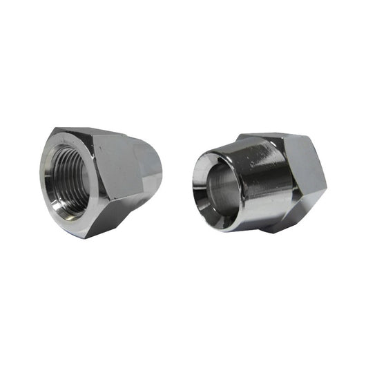 DADO SNODO RUBINETTO 3/8 CONICO CROMATO -ES.24 - VIBIEMME