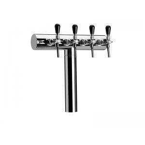 Colonna inox a t - spillatura birra