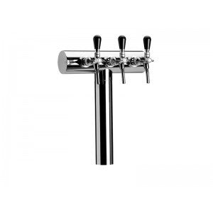 Colonna inox a t - spillatura birra