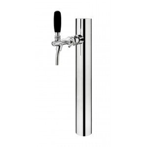 Colonna Inox Tonda 1 via - spillatura birra