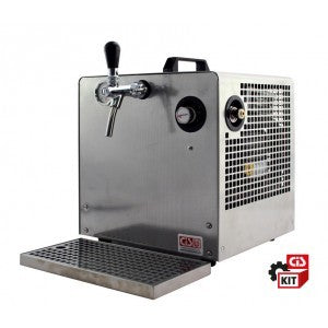 Impianto birra cooler soprabanco a 1 via da 1 HP DRY M completo di accessori