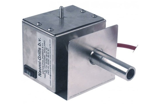 motoriduttore 230V 1rpm albero ø 24mm L 190mm lar. 110mm H 105mm Adatto Naomi-Grills