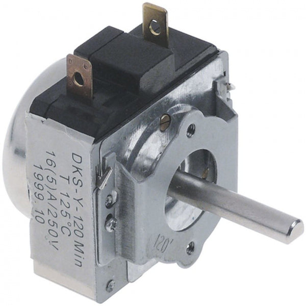 temporizzatore m11 con segnalatore acustico 1 poli tempo 120min azionamento meccanico 1no a 250v 16a