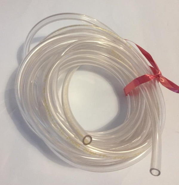 TUBO 4X7MM SILICONE TRASPARENTE -VAPORE