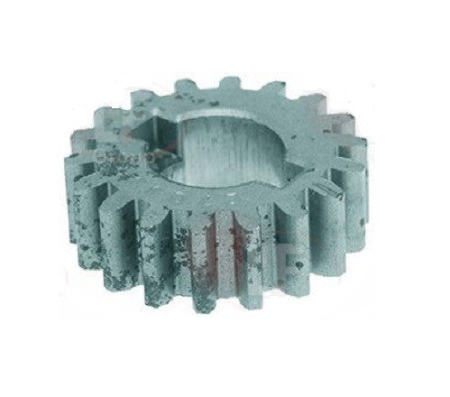 INGRANAGGIO PER PORTAFRUSTE 18 DENTI ø esterno 28 mm - con scasso spina 17x12,5 mm