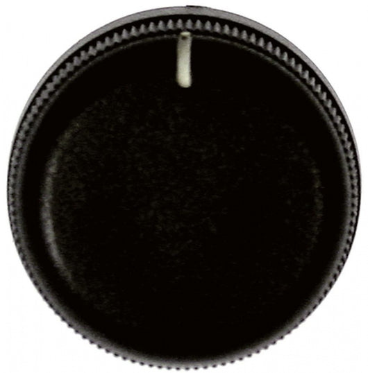 manopola interruttore marcatura zero diametro  40mm alb. diametro  6x4,6mm parte piana superiore nero Angelo-Po