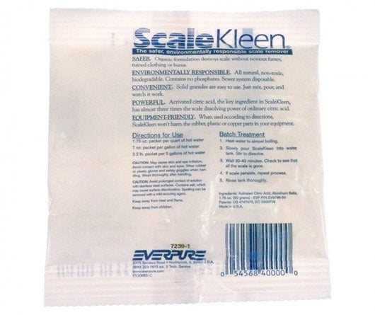 decalcificante scalekleen 50g sacchetto