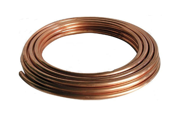 TUBO RAME D.10X1MM SENZA SCRITTE  Prezzo al Kg (1Kg ~ 3,9mt)