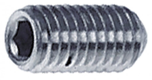 vite senza testa filetto M5 L 10mm acciaio inox DIN 914/ISO 4027 CH 2,5 con punta conf. 1 pz  Adatto : Carimali, Fimar
