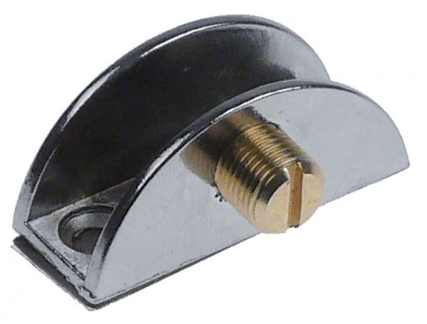 supporto per montaggio vetro l 34mm lar. 15mm h 13,5mm