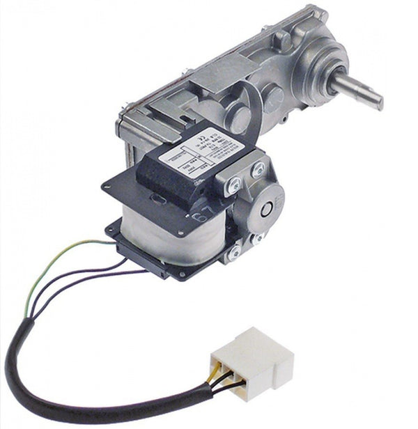 motoriduttore elco 58w 230v tensione ac 50/60hz 32/38rpm albero diametro  6x12mm l 225mm lar. 75mm h 100mm