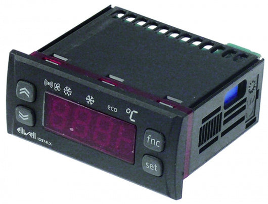 regolatore elettronico eliwell tipo id974lx dimensioni di montaggio 71x29mm aliment. 230v
