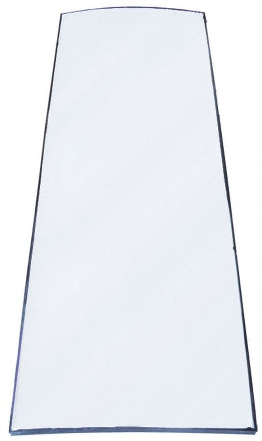 vetro lar. 460mm h 1360mm spessore 17mm curvo per frigorifero