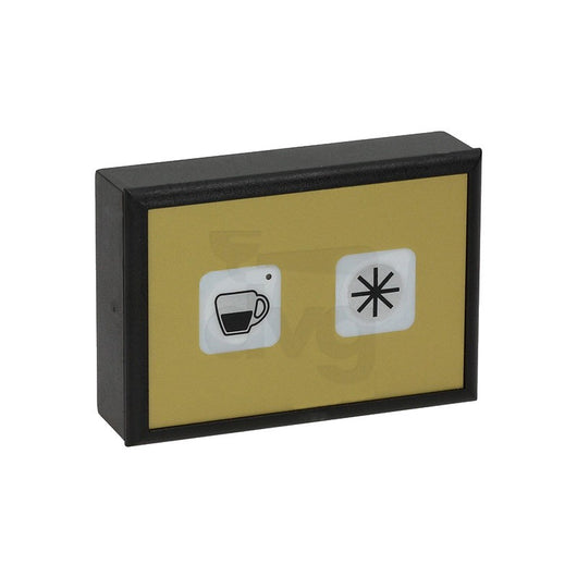 PULSANTIERA 2 TASTI 1 LED