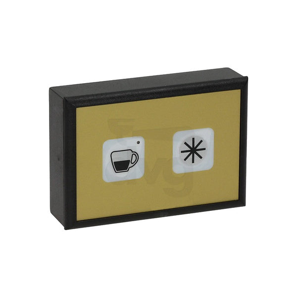 PULSANTIERA 2 TASTI 1 LED