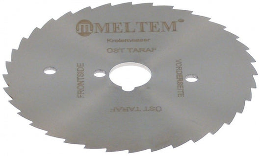 lama dentata alloggiamento diametro  13mm diametro  80mm Adatta Meltem