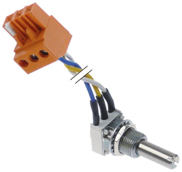 potenziometro 2,2kohm angolo di rotazione 270° lunghezza del cavo 150mm alb. l 16mm