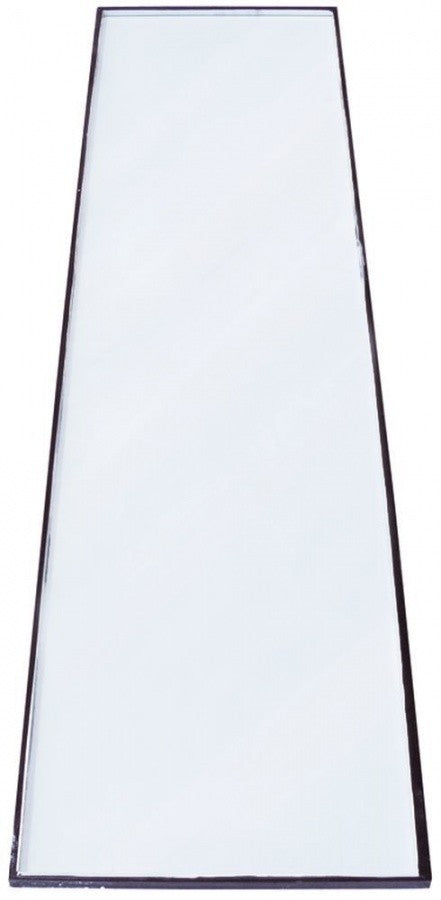vetro l 1392mm lar. 376mm spessore 10mm piano pos. di montaggio laterale per vetrine refrigerate
