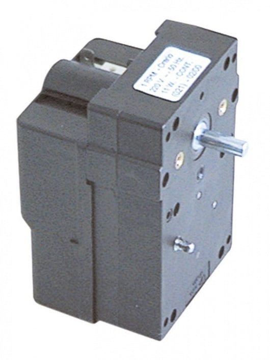 motoriduttore lip tipo 068 11w 230v tensione ac 50hz 1rpm albero diametro  7mm lunghezza albero 20mm