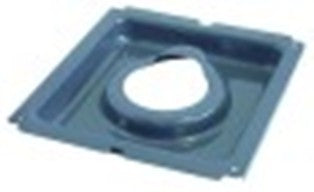 bacinella di raccolta l 340mm lar. 310mm h 38mm diametro  115mm per sp.fiamma diametro  100mm