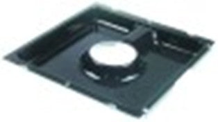 bacinella di raccolta l 345mm lar. 360mm h 38mm diametro  105mm acciaio rivestito di ptfe