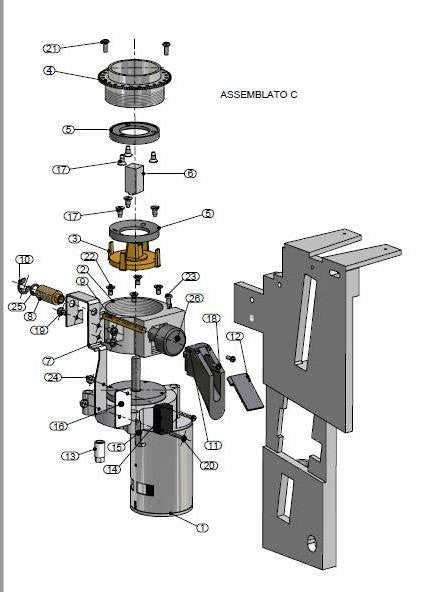 QUICK MILL MACCHINA DA CAFFE' MOD.05000A PLASTICA ELENGO RICAMBI