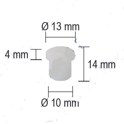 PASTIGLIA AGITATORE DIMENSIONI	1 × 1.3 × 1.4 cm RICAMBI MACCHINE GELATO