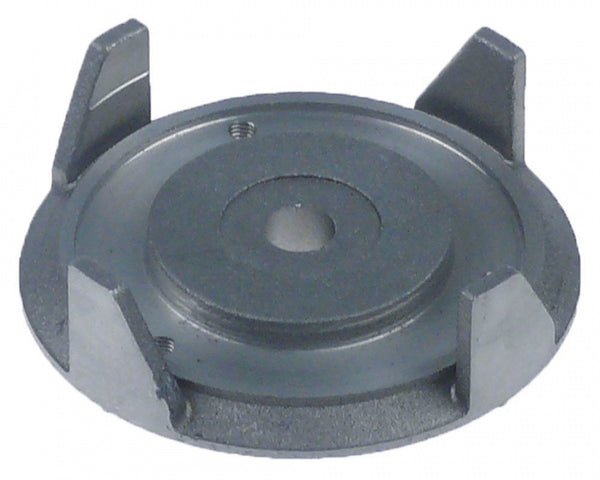 supporto rullo macinatore d1 diametro  30mm d2 diametro  44mm h 18mm pos. di montaggio inferiore per modello mcf