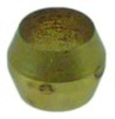 anello bicono int. diametro  7mm diametro  est. 9,5mm con. 1 pz ottone l 7mm da numero di serie  646