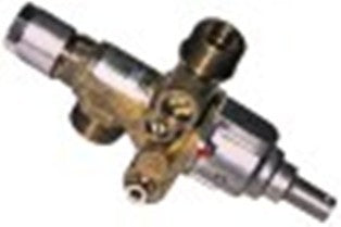 rubinetto del gas junkers tipo ch110 entrata gas m20x1,5 by-pass diametro  0,35mm