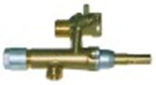 rubinetto del gas ega tipo serie 26400 con uscita per tubo