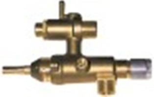 rubinetto del gas ega tipo serie 24197 con uscita per tubo