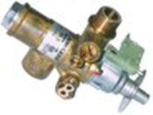 rubinetto del gas junkers tipo ch340 entrata gas 1/2" f by-pass diametro  0,35mm