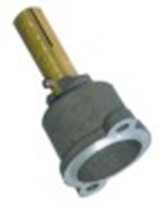 cappuccio per rubinetti del gas alb. diametro  10x9mm alb. l 28/13mm parte piana sopra/sotto