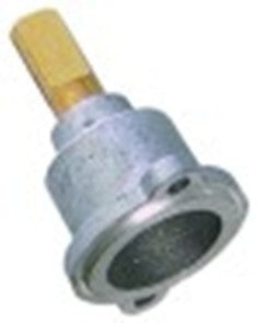 cappuccio per rubinetti del gas alb. diametro  10x8mm alb. l 25/17mm parte piana sopra/sotto