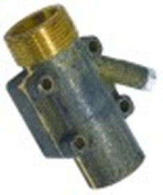 raccordo gas filetto m24x1,5 tubo diametro  12/16mm orizzontale per rubinetti del gas pel
