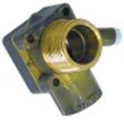 raccordo gas filetto m24x1,5 tubo diametro  12/16mm verticale per rubinetti del gas pel