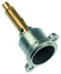 cappuccio per rubinetti del gas alb. diametro  8x6,5mm alb. l 39/7mm parte piana sopra/sotto per pel22