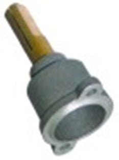 cappuccio per rubinetti del gas alb. diametro  8x10mm alb. l 35/17mm parte piana sopra/sotto