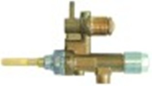 rubinetto del gas madec tipo 170881 con uscita ugello (con ugello)