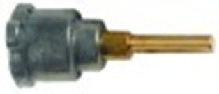 cappuccio per rubinetti del gas alb. diametro  6x4,6mm alb. l 31/23mm parte piana sopra/sotto