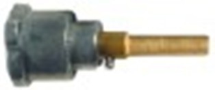 cappuccio per rubinetti del gas alb. diametro  6x4,6mm alb. l 30/23mm parte piana dx/sx